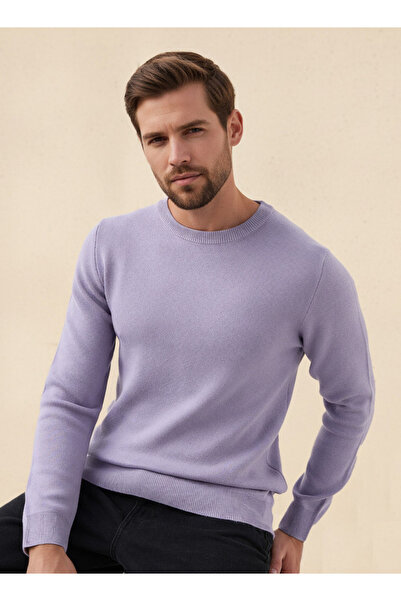 FAV Men Crew Neck Textured Sweater