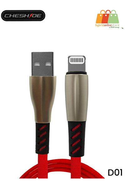 cheshide 120W 3-in-1 Fast Charging Data Line Model D01 with Apple Micro USB Type-C 120CM