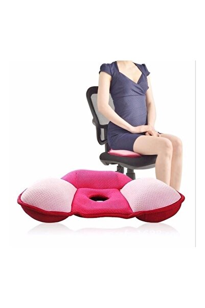 DOMEET U-Shaped Ergonomic Seat Cushion with Breathable Holes - Shock Absorption & Pressure Relief