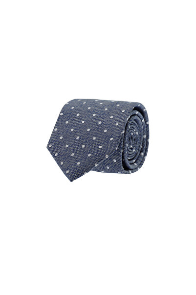 Abdullah Kiğılı Italian Patterned Silk Tie