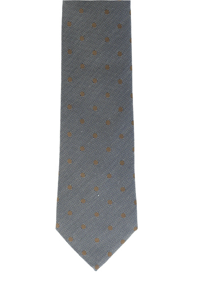 Abdullah Kiğılı Patterned Silk Blend Tie
