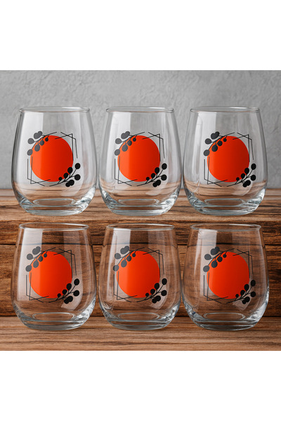 Hediyesepeti 12-Piece Kokina Glass Cup Set