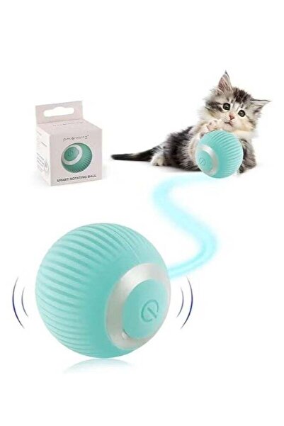 Bukela Interactive 360° Self-Rotating USB Rechargeable Cat Toy Ball