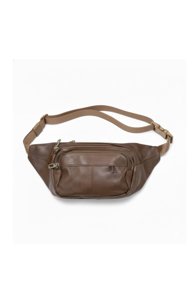 ORAMI PU Leather Waist Bag for Men & Women – Multi-Pocket Travel Fanny Pack