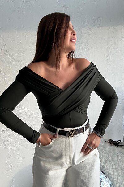 ELVAN TOLON Σκούρο πράσινο κορμάκι