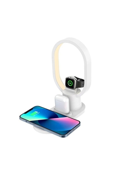 BSG TECH Wireless Fast Charging Kit 15W 9V 3A, Type-C, Temperature Protection, White