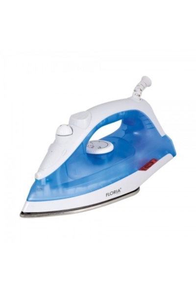Floria Fier de călcat cu abur ZLN 2892, 1600 W, talpă ceramică, abur reglabil, albastru