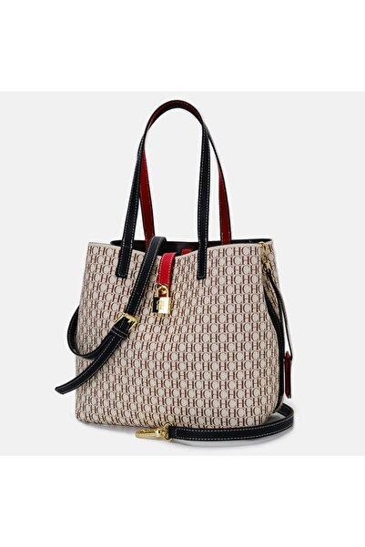 Ch chch New Large Capacity Shopping Commuter Crossbody Bag Stylish Shopping Tote Bag