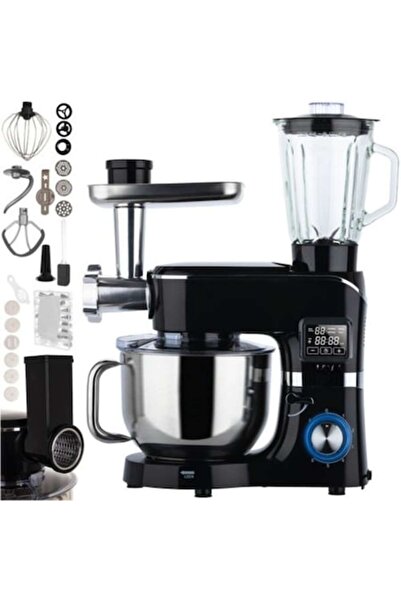 varioshop Mixer planetar multifuncțional cu bol încălzit, blender de 1,5 l, 2...