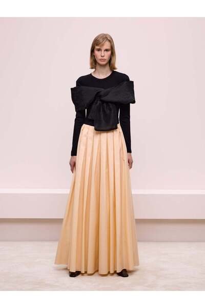 BAQA Pile Detailed Salmon Pants