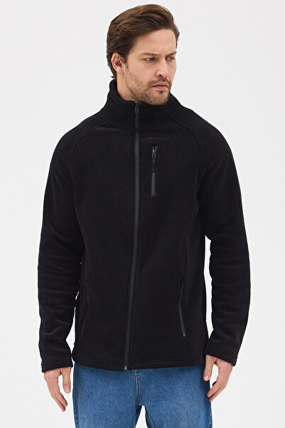 bh collection Unisex 5-Pocket Raglan Sleeve Full Zip Fleece