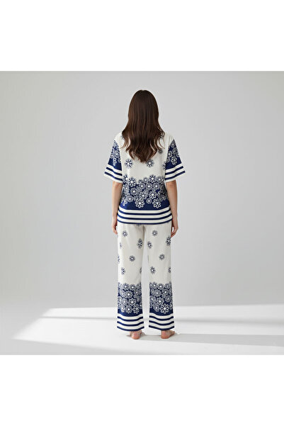 Muchmy 2 Piece Women Clothing Set Girls Co-ord Set Ladies Clothing Set Women's Floral Set