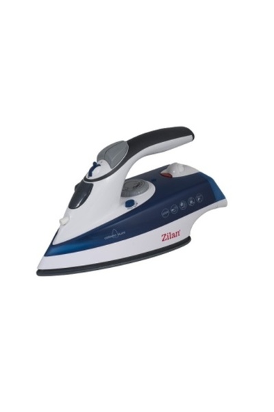 Zilan ZLN 8082 Iron, 2200 W, ceramic soleplate, steam and dry, self-cleaning, blue