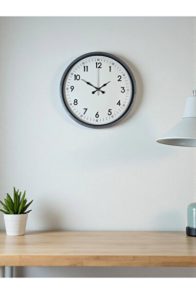 mzpkartan Zentime 36 cm Gray Decorative Wall Clock