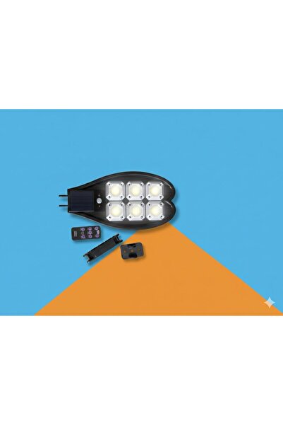 asil enerji Güneş LED Sokak Lambası Su Geçirmez Uzaktan Kumanda PIR Hareket S...