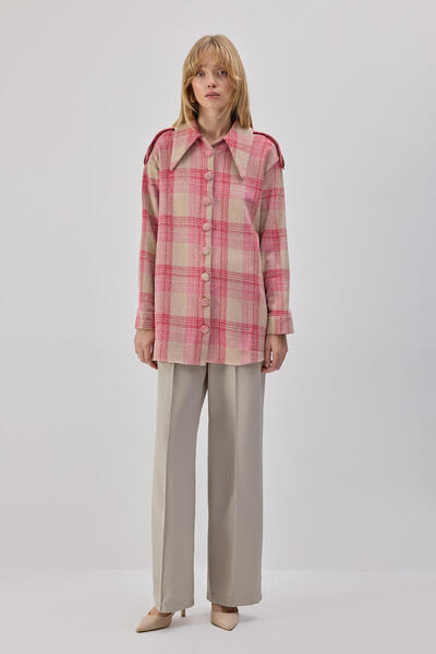 Touché Privé Πουκάμισο ξυλοκόπος με απολέτη