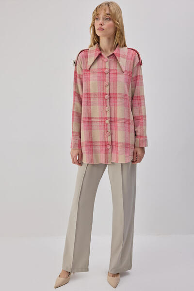 Touché Privé Πουκάμισο ξυλοκόπος με απολέτη