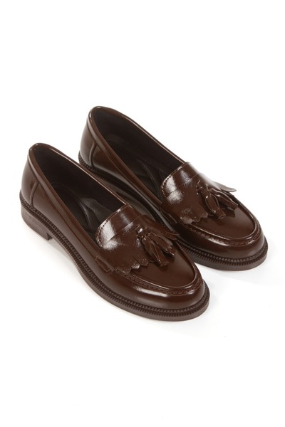 Blacktavern Loafer with Tassel Patent Leather