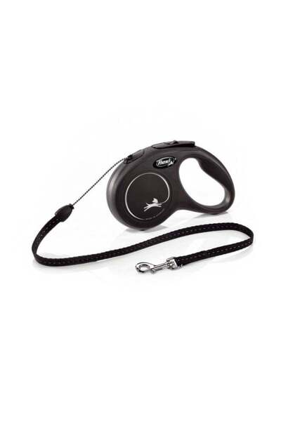 Flexi سلك كلاسيكي جديد 5 متر أسود صغير