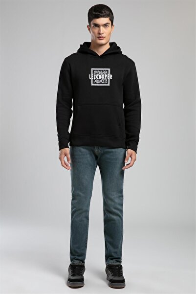 Lee Cooper Bartex Men's Hooded Sweatshirt Black