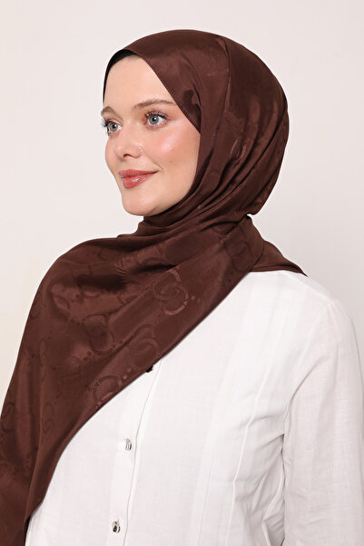 LuvenSara Ls Pattern Silk Jacquard Shawl