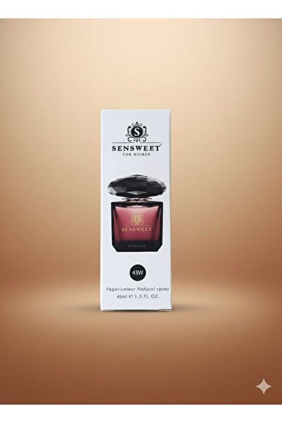 DFA DEKORATİF SENSWEET 43 W KADIN PARFÜM 45 ML 13*3 cm - ÇANTA BOY/ ELMAS SEV...