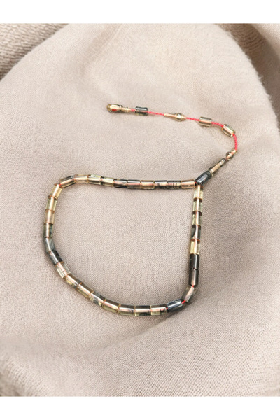 İnan Tesbih سبحة من العقيق الأحمر بتصميم كامل الطول للرسغ