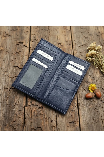 PASSTELL 100% Genuine Leather Men's Hand Portfolio, Card Holder, Wallet