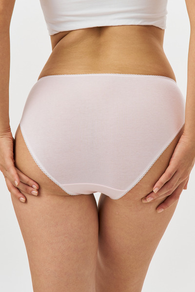 PAMORA 3-Piece Women's Panties Set – 95% Cotton 5% Elastane |   Soft, Flexible, All-Day Comfort