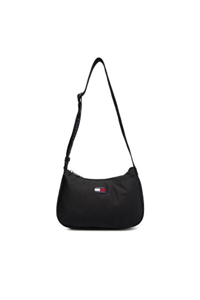 Tommy Hilfiger TJW Essential Daily Shoulder Γυναικεία Μαύρη Τσάντα Ώμου AW0AW...
