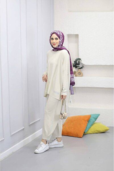 My City 5250 - 2 İplik O Oversized Comfortable-Stylish-Loose Women's Set