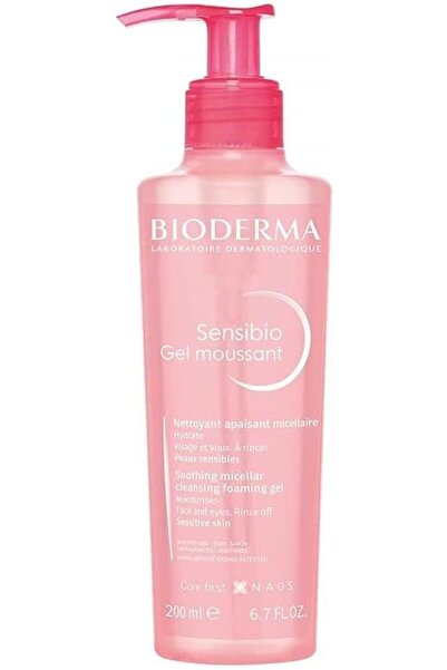 Bioderma Sensibio Gel Moussant Cleansing Foaming Gel Face Wash