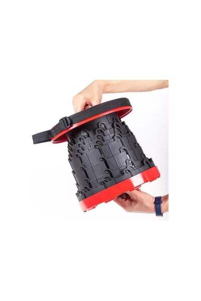 VİO Portable Retractable Folding Camping Telescopic Stool - Height Adjustable, 400 lbs Capacity