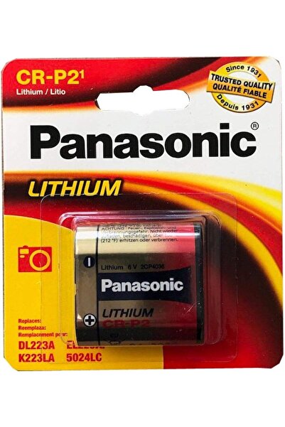 Generic Panasonic CR-P2PA/1B Lithium Batteries for Household Use