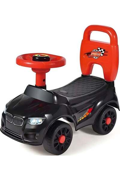 Fun Moment Ride-on Car for Kids with Steering Wheel and Backrest