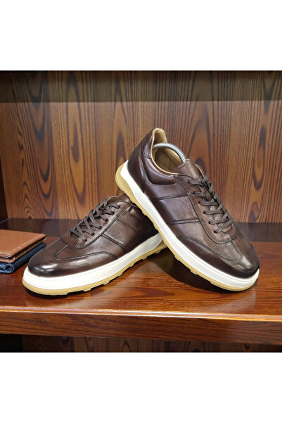 VİVA SHOES 100% Genuine Leather Eva Sole Casual Men's Shoes