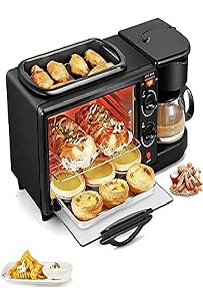 Genaric 3-in-1 Mini Oven / Multifunctional Breakfast Station