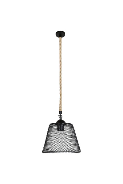 HAMER إنارة مصباح ريفي علاقي حبل شكل مميز مفرد