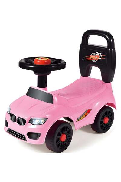 Fun Moment Ride-on Car for Kids with Steering Wheel and Backrest