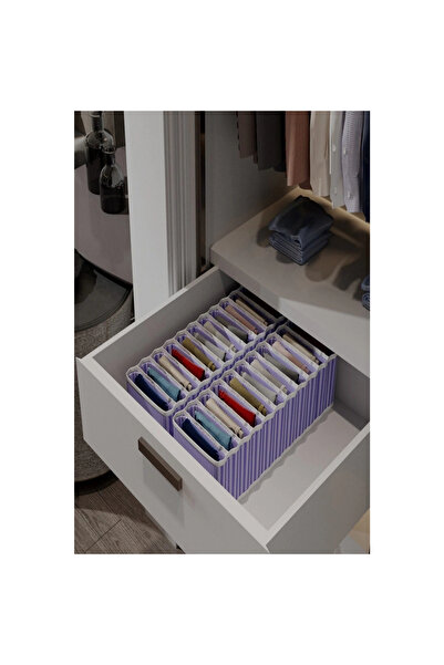 Genel Markalar 8 Bölmeli Dolap Ve Çekmece Içi Düzenleyici Akordiyon Organizer...