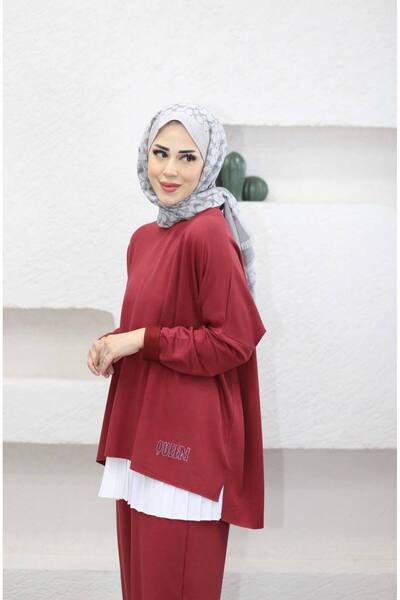 My City 5250 - 2 İplik O Oversized Comfortable-Stylish-Loose Women's Set