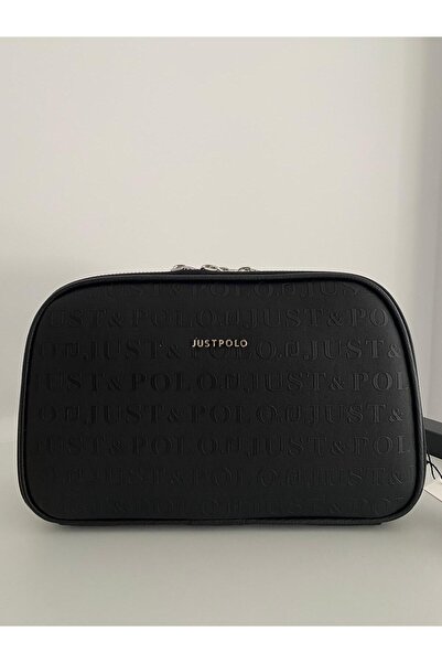 Just Polo Justpolo Kadın Siyah 5 Bölmeli Ayarlanabilir Uzun Askılı Omuz Çanta...