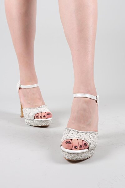 Birikon Tate Beaded Platform Heels