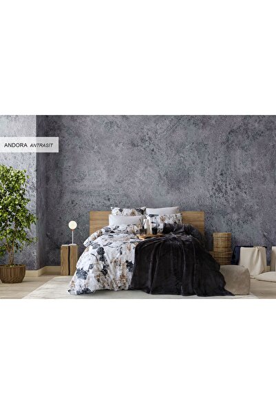 İyi Geceler İstanbul Misty Двоспальний комплект постільної білизни з ковдрою ...