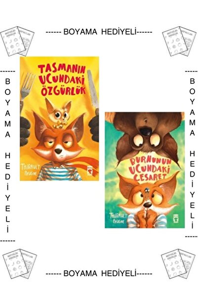 Timaş Çocuk Boyamalı- Tasmanın Ucundaki Özgürlük - Burnunun Ucundaki Cesaret ...