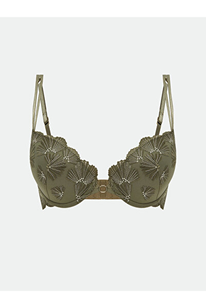 LC Waikiki LCW DREAM Balenli Dolgusuz Dantel Detaylı Fantezi Tişört Sütyen (W5)