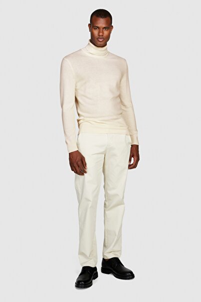 Sisley Men's Cashmere Blend Mock Neck Sweater 323A102Hs2177-Sis90W