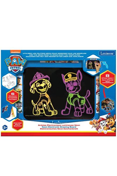 LEXIBOOK Πίνακας Σχεδιασμού με Φως Νέον, Lexibook, Πλαστικό, Paw Patrol, Πολύ...