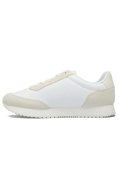 Calvin Klein Retro Runner Low Lace Womens Sneaker Women's Casual Sports Shoes White