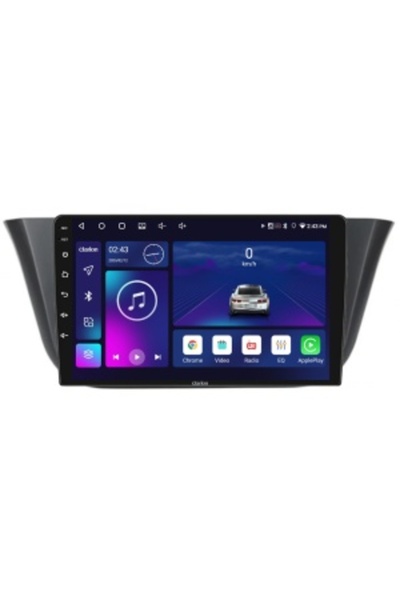 Clarion Navigation for Iveco Daily 6 (after 2014) 9-inch, 2GB RAM, 32GB Storage, Quad Core